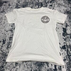 Ganthree by Marie Idea T Shirt XL White Graphic Print Cotton Men's